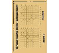 81 Pocket Sandwich Sudoku Volume 2 - Horizontal Layout: Standard Level - Sum Between 1 and 9 Outside Of Grid Clue | 1 To 9 Placement Math Add Minus Game | Convenient Travel Portable Fun Size | 4"x6"
