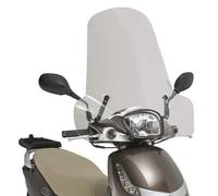 8100A A8100A|582 PARABREZZA VISIERA SCHERMO CUPOLINO PARAVENTO GIVI COMPATIBILE CON + ATTACCHI PEUGEOT TWEET 50 125 150 2012 MOTO SCOOTER