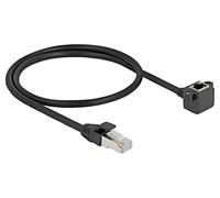 81041 Prolunga Ethernet F/UTP Cat: 6 0,5 m PVC nero 26AWG DELOCK