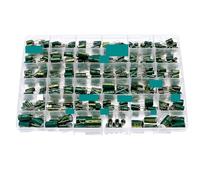 810Pcs 36kind Aluminum Electrolytic Capacitor Set 10V-63V 1uF-1500uF Assorted Kit Storage Box High Frequency Low with Capacitance Meters