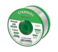 STA 600 TC 1,0 - Stagno da saldatura senza piombo con contenuto di rame, diametro
