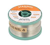 813013 Stagno senza piombo Sn96,5Ag3Cu0,5 1mm 250g bobina 2,5% STANNOL
