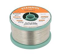 STA 611 TC 1,0 - Stagno per saldatura senza piombo con contenuto di rame, Ø 1,0 m