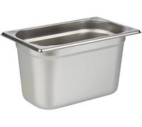 81406 GN 1/4 Contenitore, Acciaio Inossidabile Contenitore Gastronorm, Dimension
