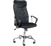 Sedia Poltrona Direzionale da Ufficio Presidenziale Ergonomica Girevole Tessuto