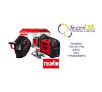 Telwin 815862 Saldatrice Inverter Elettrodo MMA DC 130A Maschera Autoscurante