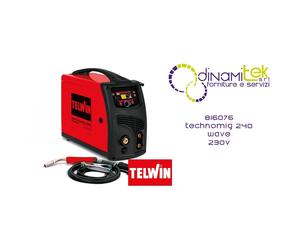 816076 SALDATRICE TECHNOMIG 240 WAVE 230V MIG-MAG 1-PH TELWIN