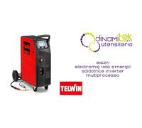 816271 ELECTROMIG 400 SYNERGIC SALDATRICE INVERTER MULTIPROCESSO TELWIN