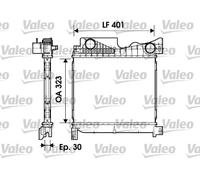 817736 VALEO Intercooler per CHRYSLER