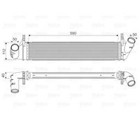 818678 VALEO Intercooler per DACIA,RENAULT