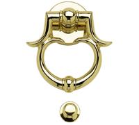 8194 Q.TA' 1 BATTENTE OTTONE BAROCCO 150 MM LUCIDO VERNIC