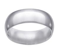 81stgeneration Anello A Fascia Acciaio Inox 8 mm Lucido Liscio Fidanzamento