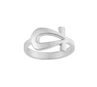 81stgeneration Anello con Croce Ankh in Argento 925 per Donna | Anello da Uomo con Croce Egizia in Argento Sterling Lucido | Simbolo Spirituale Antico Regalo | Gioielli Copti Geroglifici Minimalisti