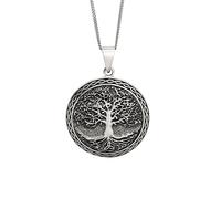81stgeneration Collana Pendente Argento Sterling .925 Albero della Vita