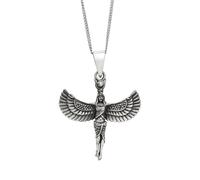81stgeneration Collana Pendente Argento Sterling .925 Ali della Dea Iside