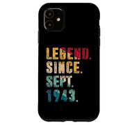 82 anni Regali leggenda dal settembre 1943 82° compleanno Custodia per iPhone 11