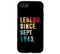 82 anni Regali leggenda dal settembre 1943 82° compleanno Custodia per iPhone SE (2020) / 7/8