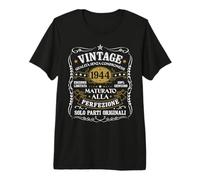 82° Compleanno 82 Anni Compleanno Uomo Vintage 1944 Regalo Maglietta Premium
