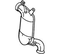 82 CV CATALIZZATORE PER MERCEDES Classe A W169 A 160 CDI KW 60 CV 82