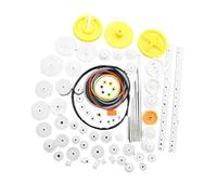 82 kit ingranaggi in plastica per robot a motore remoto vari assi boccole per cinture assortimento accessori set kit educativi