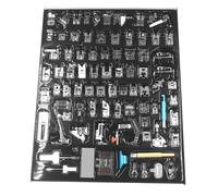 82 Pezzi Pressa per Macchina da Cucire per Singer Kit Intrecciatura Punto 8707