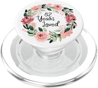 82 Years Loved Women Men 82 Years Old 82th Birthday PopSockets PopGrip per MagSafe
