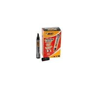 820926 Pennarelli Bic Perm 12 Pezzi Neri