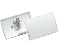 821119 Portanome Click Fold Con Combi Clip, Spilla E Clip a Coccodrillo, Convess