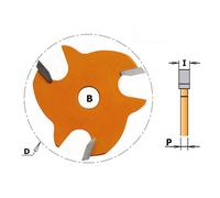 822 CMT FRESE A DISCO PER SCANALATURE LATERALI