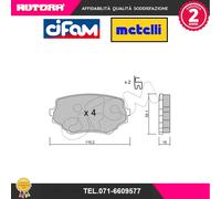 8222490 Kit pastiglie freno a disco ant adatto a Suzuki Vitara (MARCA-CIFAM)