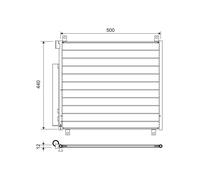 822655 VALEO Condensatore, Climatizzatore per SUZUKI