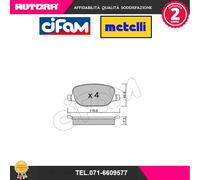 8227040 Kit pastiglie freno a disco post (MARCA-CIFAM)