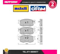 8227240 Kit pastiglie freno a disco ant (CIFAM)