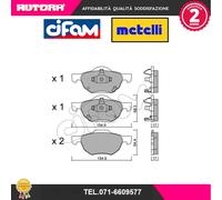 8227300 Kit pastiglie freno a disco ant(MARCA-CIFAM).