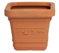 Vaso in plastica festonato 40x40xh35 cm prestige