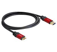 Delock Kabel USB 30 Tipo-A a USB 30 Tipo Micro-B 2M Premium