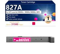 827A Cartuccia Toner Compatibile CF300A CF301A CF303A CF302A per HP LaserJetM880z /M880Z/M880Z NFC Stampanti, Alta Resa 31500 Pagine, Stampa Nitida