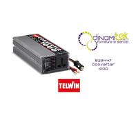 829447 CONVERTER 1000 CONVERTITORE INVERTER 12V DC - 230V AC TELWIN