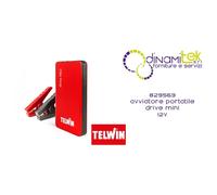 Avviatore di Emergenza TELWIN Booster Auto Moto 12V LED USB Powerbank DRIVE MINI