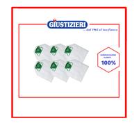 82980 SET 6 SACCHETTI VK200 ASPIRAPOLVERE COMPATIBILI VORWERK FOLLETTO