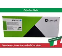 Lexmark 82K2XCE cartuccia toner 1 pz Originale Ciano