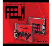 82MAJOR FEELM 5° Mini Album KEY RING Ver./Disco NFC + 2 Custodia + 2 Foto Car...