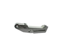 82mm 4 pistoni da corse corse Adattatore per pinza compatibile con bici e motard(Silver)