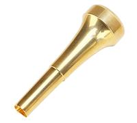 82mm Golden Trumpet Bocchino, Accessorio per Strumenti a Vento in Metallo Chiaro per Principianti, Hobbisti con Facile Soffiaggio, Prestazioni Stabili