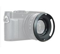 82MM VENTED LENS HOOD TILTED METAL PARALUCE METALLO 82 MM NERO VENTILATO BLACK