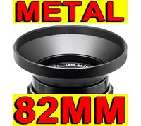 82MM WIDE ANGLE LENS HOOD METAL PARALUCE GRANDANGOLARE METALLO STELL 82 MM