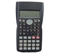 82MS-A - Calcolatrice scientifica con display a 2 righe con tasti multifunzione, 240 funzioni, layout ergonomico dei pulsanti, alimentazione a batteria, per scuola media e calcolo giornaliero