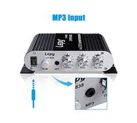 83 8BT 2.1CH 2x300W Digital Power Car amplificatore Hi-Fi Bluetooth stereo amplificatore for basso Supporto audio Subwoofer da auto BASSO Audio(Adapter)