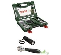 83 ACCESSORI FORATURA AVVITATURA IN VALIGETTA BOSCH 2607017309 TORCIA LED