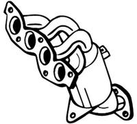 83 CV CATALIZZATORE PER HYUNDAI i20 GB, IB 1.2 LPGi KW 61 CV 83